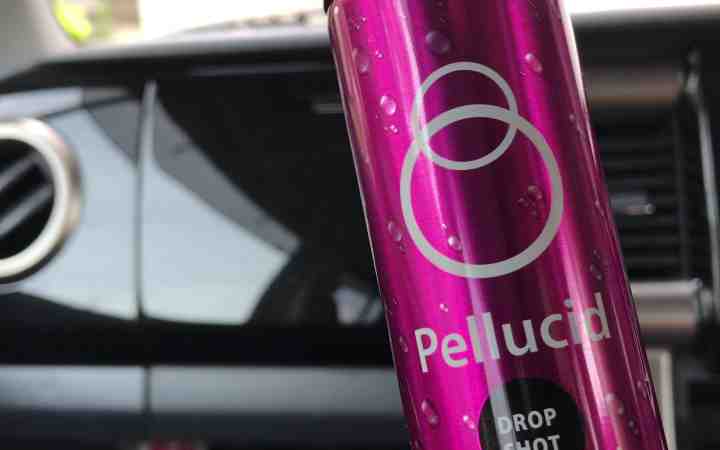 ペルシード ドロップショット 車内のピアノブラックに使ってみた Mamecoroエンジン